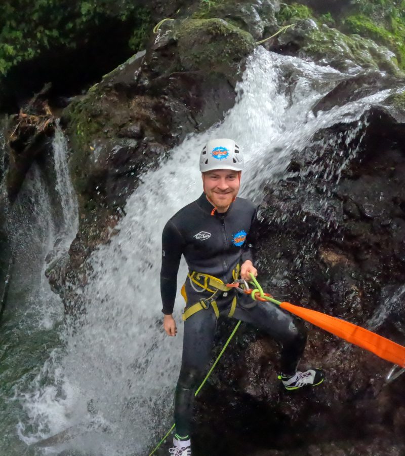 Explore the thrill of canyoning